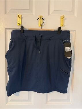 Eddie Bauer Indigo Athletic Skort with Logo